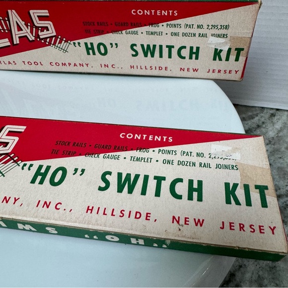 Atlas HO Switch Kit #6 (lot of 2) Vintage - Picture 4 of 7
